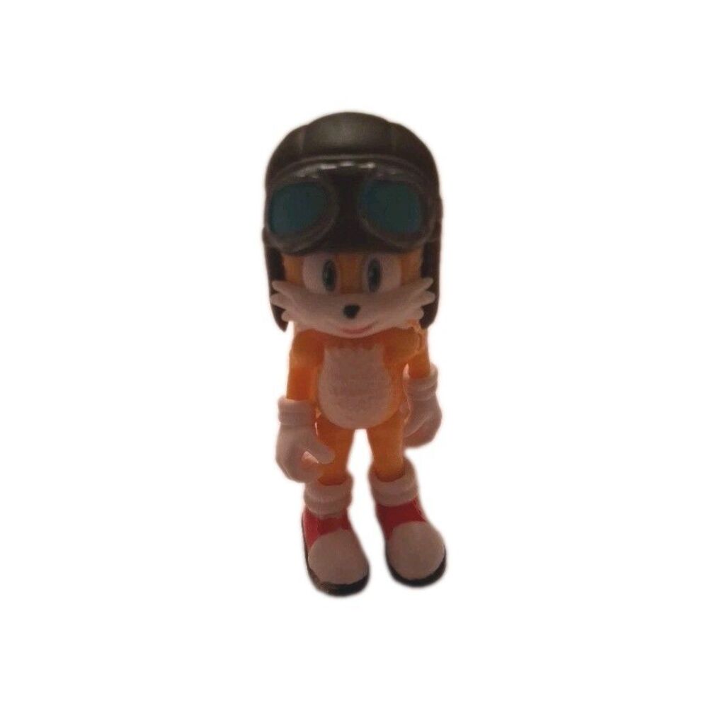 Jakks 2020-2022 Sega Sonic The Hedgehog Dual Tails Pilot 4" Figure Sonic 2 Movie